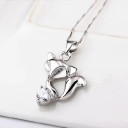 Dames vos ketting D771 2
