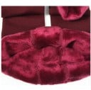 Dames winter elastische leggings - Rood 3