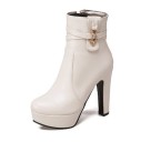 Dames winter enkellaarsjes 13