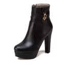 Dames winter enkellaarsjes 10