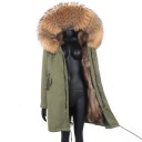 Dames winterjas met bont P1729 3