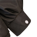 Dames winterjas met capuchon en bont Sluiting met rits en drukknopen Touwtje in de taille Polyester uitvoering Handzakken Warme stijlvolle jas voor de winter 4