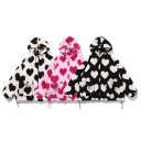 Dames winterjas met hartjes F1047 5