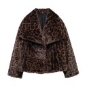 Dames winterjas van polyester Warme bontjas met lange haren Elegante jas met kraag Stijlvolle dames winterkleding voor koud weer 18