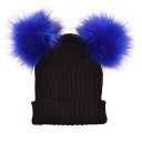 Dames wintermuts met pompons 6