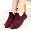 Dames wintersneakers met bont J840 7