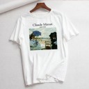 Dames wit T-shirt met opdruk B251 13
