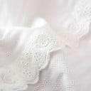 Dames witte blouse met lange mouwen en decoratieve borduursels Van 100% katoen Knopen sluiting Mouwen met manchet Tijdloze klassieker 5