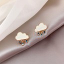 Dames wolken oorbellen 2