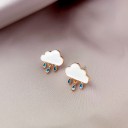 Dames wolken oorbellen 4