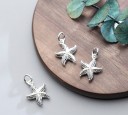 Dames zeester hanger D834 3