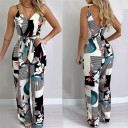Dames zomer jumpsuit met bandjes A2028 1