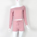Damesæt - Top og shorts 4