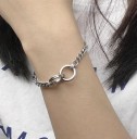 Damesarmband met cirkels P191 3