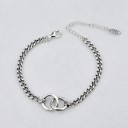 Damesarmband met cirkels P191 5