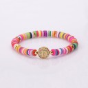 Damesarmband met de letter H647 4
