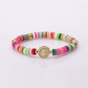 Damesarmband met de letter H647 6