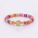 Damesarmband met de letter H647 7
