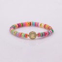 Damesarmband met de letter H647 26