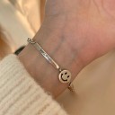 Damesarmband met een smileygezicht 6