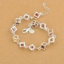 Damesarmband met gekleurde stenen H75 2