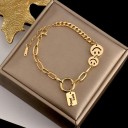 Damesarmband met gelukshanger H577 7