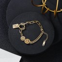 Damesarmband met gelukshanger H577 3
