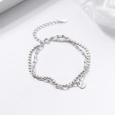 Damesarmband met gelukshanger 2