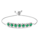 Damesarmband met glinsterende stenen 1