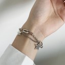 Damesarmband met grote ogen en sterren 3
