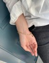 Damesarmband met grote schakels H183 3