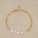 Damesarmband met grote schakels H292 1