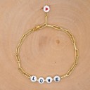 Damesarmband met grote schakels H292 3
