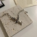 Damesarmband met grote schakels H419 3