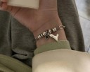 Damesarmband met grote schakels H419 4