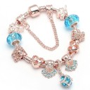 Damesarmband met hangers H223 5