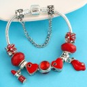 Damesarmband met hangers H612 5