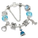 Damesarmband met hangers H612 16