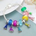 Damesarmband met hangers H612 3