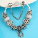 Damesarmband met hangers H612 4
