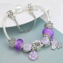 Damesarmband met hangers H612 6