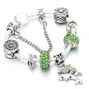 Damesarmband met hangers H613 3