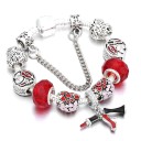 Damesarmband met hangers H613 17