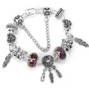 Damesarmband met hangers H613 18