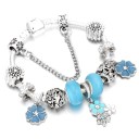 Damesarmband met hangers H613 6