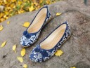 Damesballerina&#39;s met bloemenprint 5