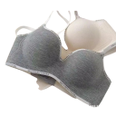 Damesbh met dunne bandjes geribbelde design polyester acetaat elastisch materiaal comfortabele uitvoering voor dagelijks gebruik 6