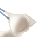 Damesbh met gladde cups en golfrand nylon elastaan zonder beugels met dunne bandjes voor dagelijks gebruik 9