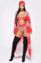 Damesbikini, cover-up en sjaal 4