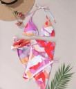 Damesbikini met sjaal 9